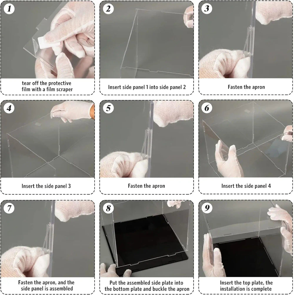 Clear Acrylic Collectible Display Case