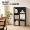 Minimalist Black Plastic Storage Tower