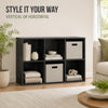 Minimalist Black Plastic Storage Tower
