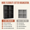 Minimalist Black Plastic Storage Tower
