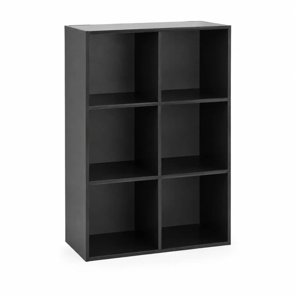 Minimalist Black Plastic Storage Tower