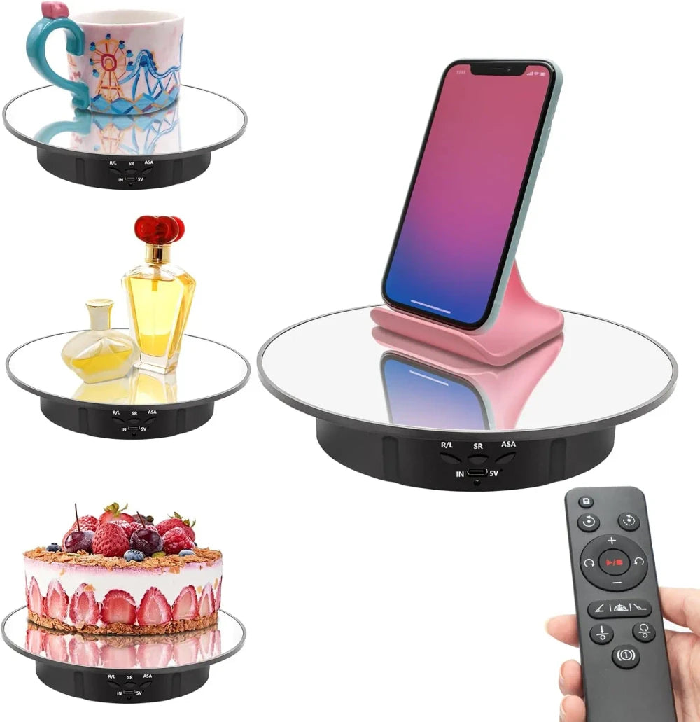 Motorized Rotating Display Stand
