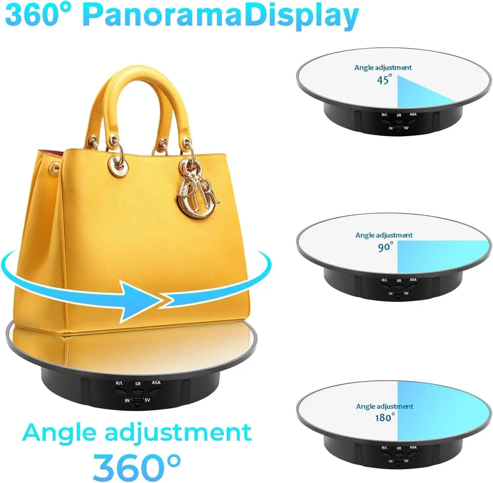 Motorized Rotating Display Stand
