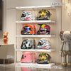 Acrylic Helmet Storage Cabinet