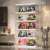Acrylic Helmet Storage Cabinet