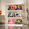 Acrylic Helmet Storage Cabinet