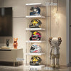Acrylic Helmet Storage Cabinet