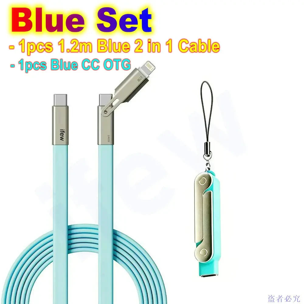 Foldable Stand Phone Charger Cable