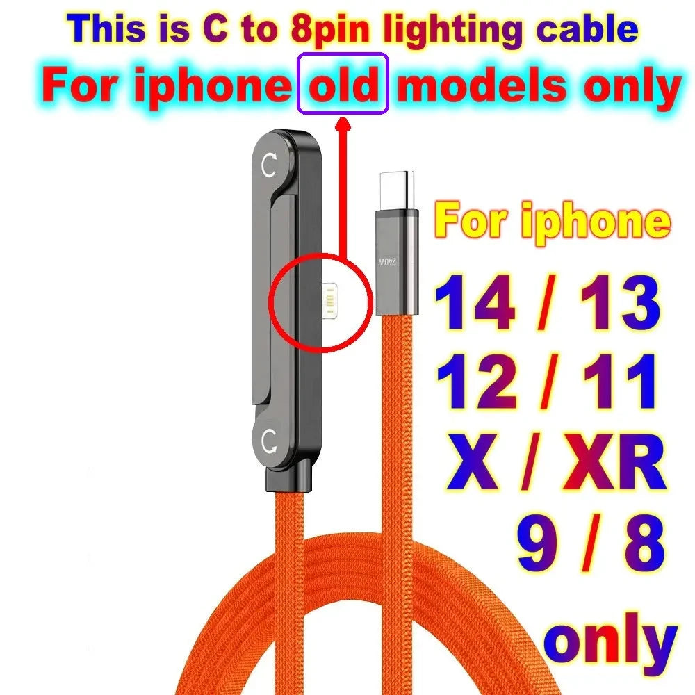 Foldable Stand Phone Charger Cable