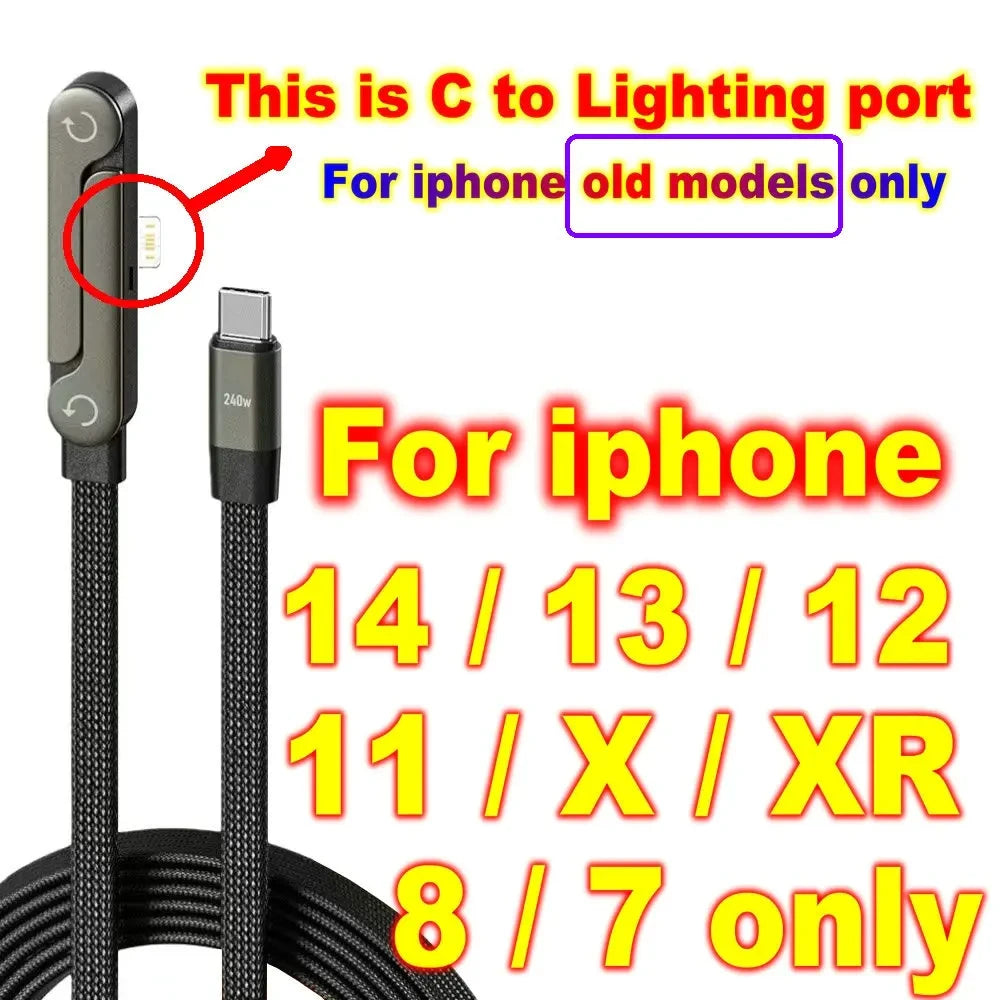Foldable Stand Phone Charger Cable