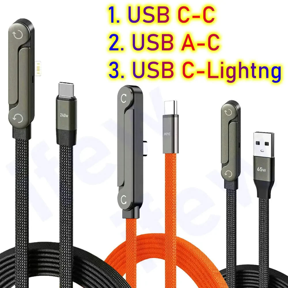 Foldable Stand Phone Charger Cable